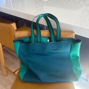 Summersault green tote